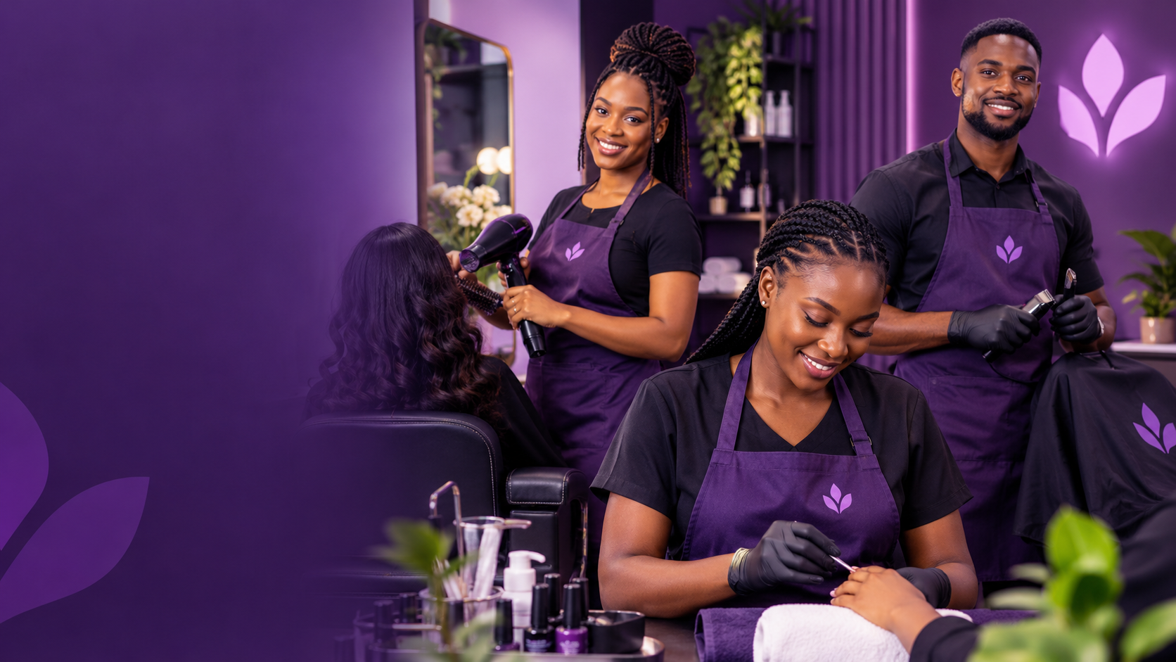 Beauty professionals